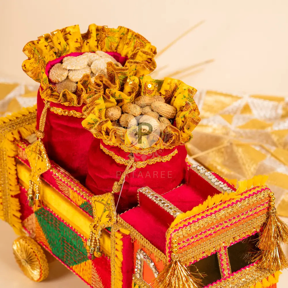 Decorative Big Truck with traditional Punjabi patterns