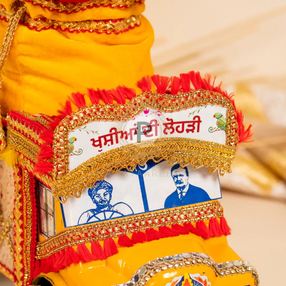 Stylish Truck Decorated with Traditional Punjabi Design