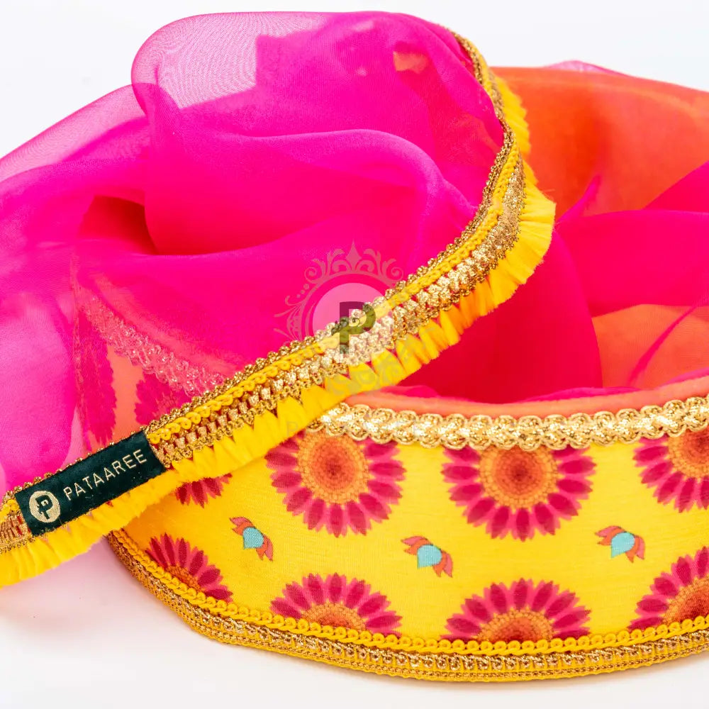 Marigold Round Tissue Pataaree