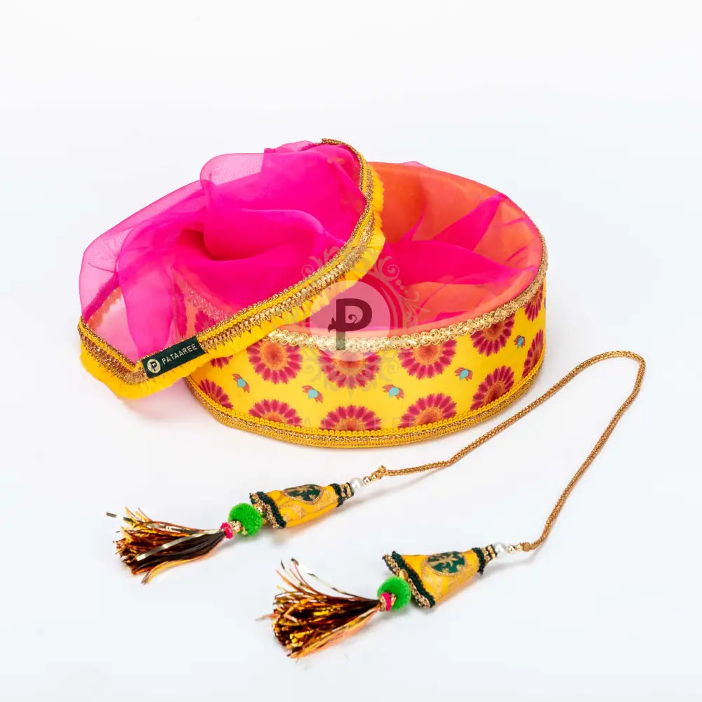 Marigold Round Tissue Pataaree