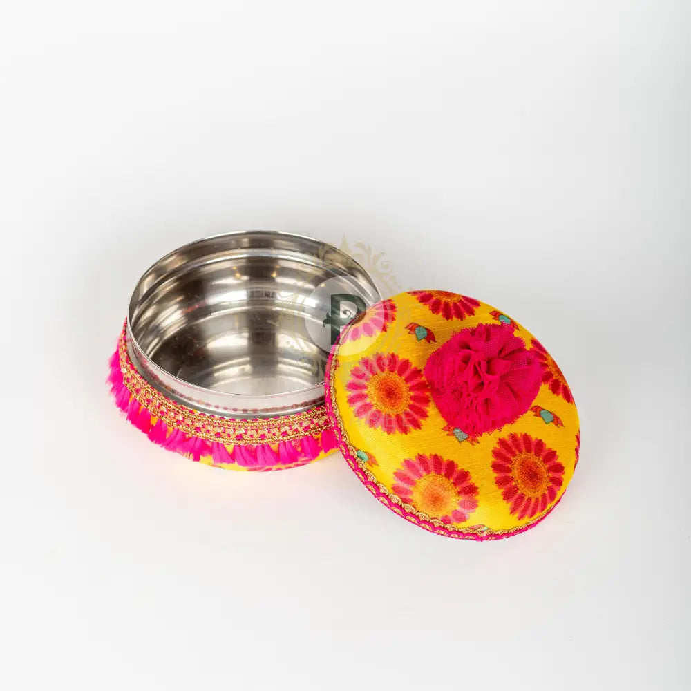 Marigold Small Ladoo box Ladoo Box