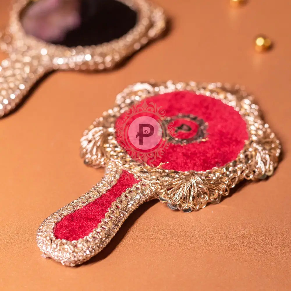 Surkh Hand Mirror Small Mirror