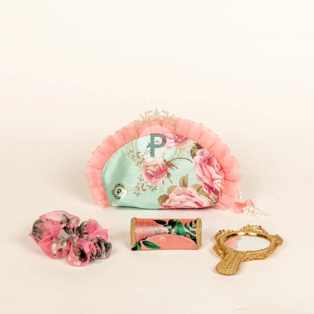 Mint Floral Mehndi Favour Kit