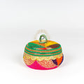 Multicolor Phulkari Small Ladoo Box