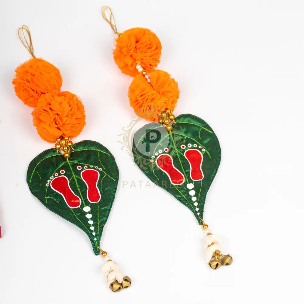 Paan Patti Lakshmi Charan Toran (Pair) Toran