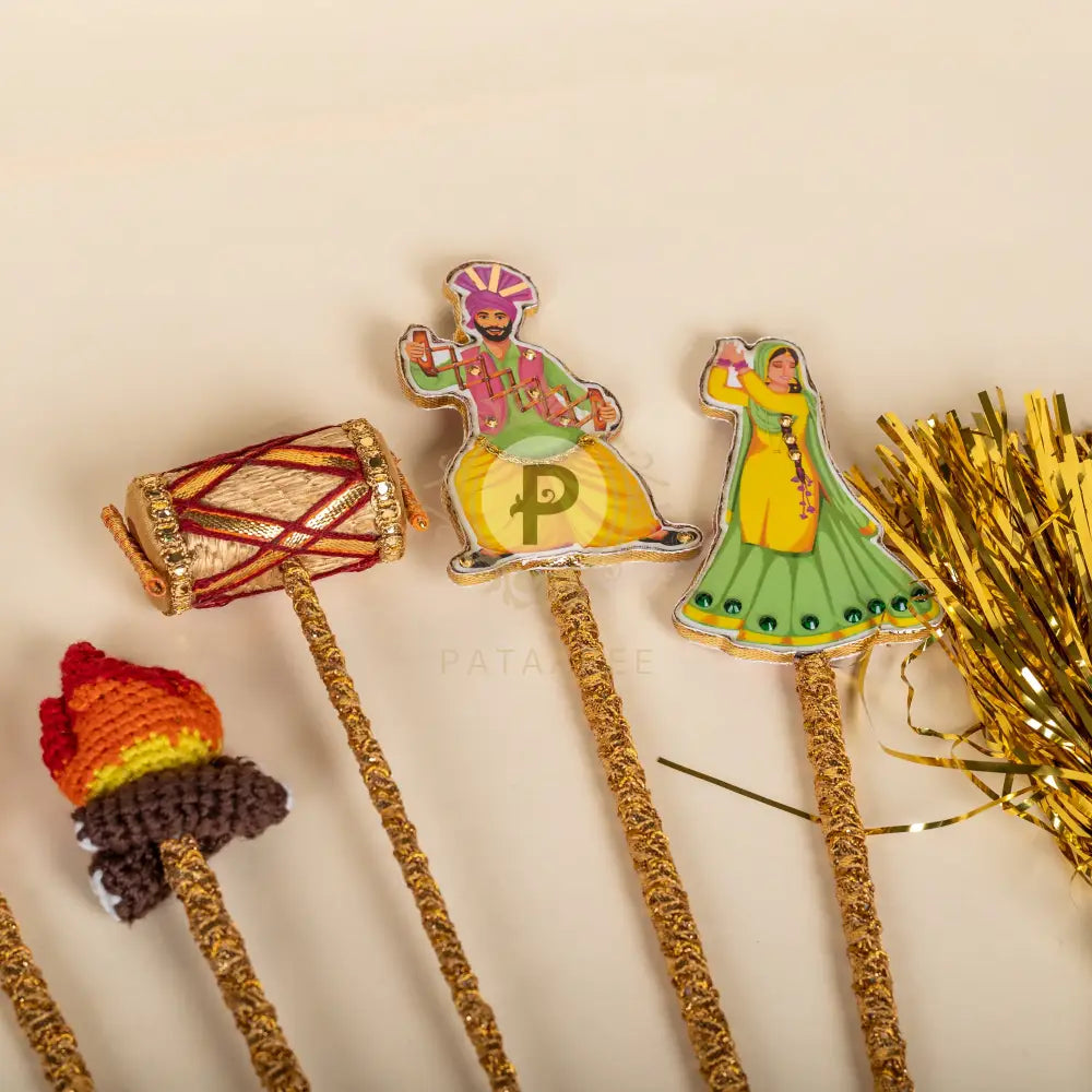 Pastel Baisakhi Bunch (Set of 10) Bunch