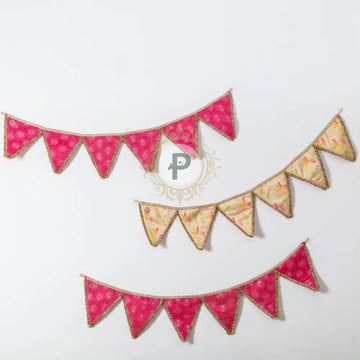 Pastel Phulkari Bunting Set Bunting Set