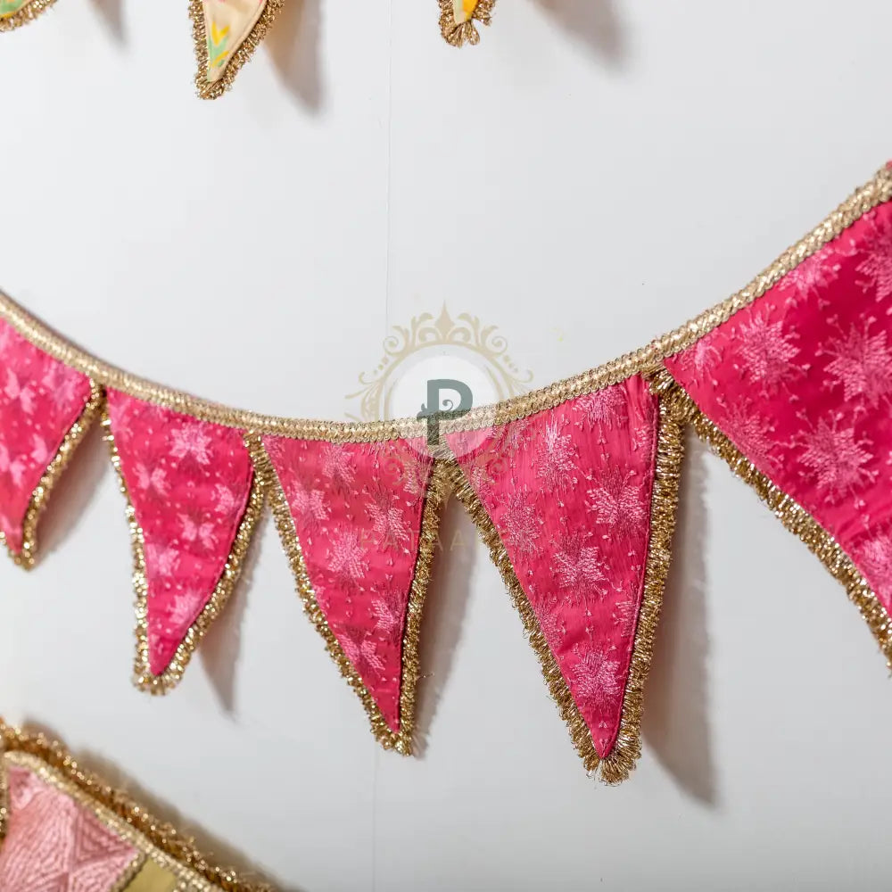 Pastel Phulkari Bunting Set Bunting Set