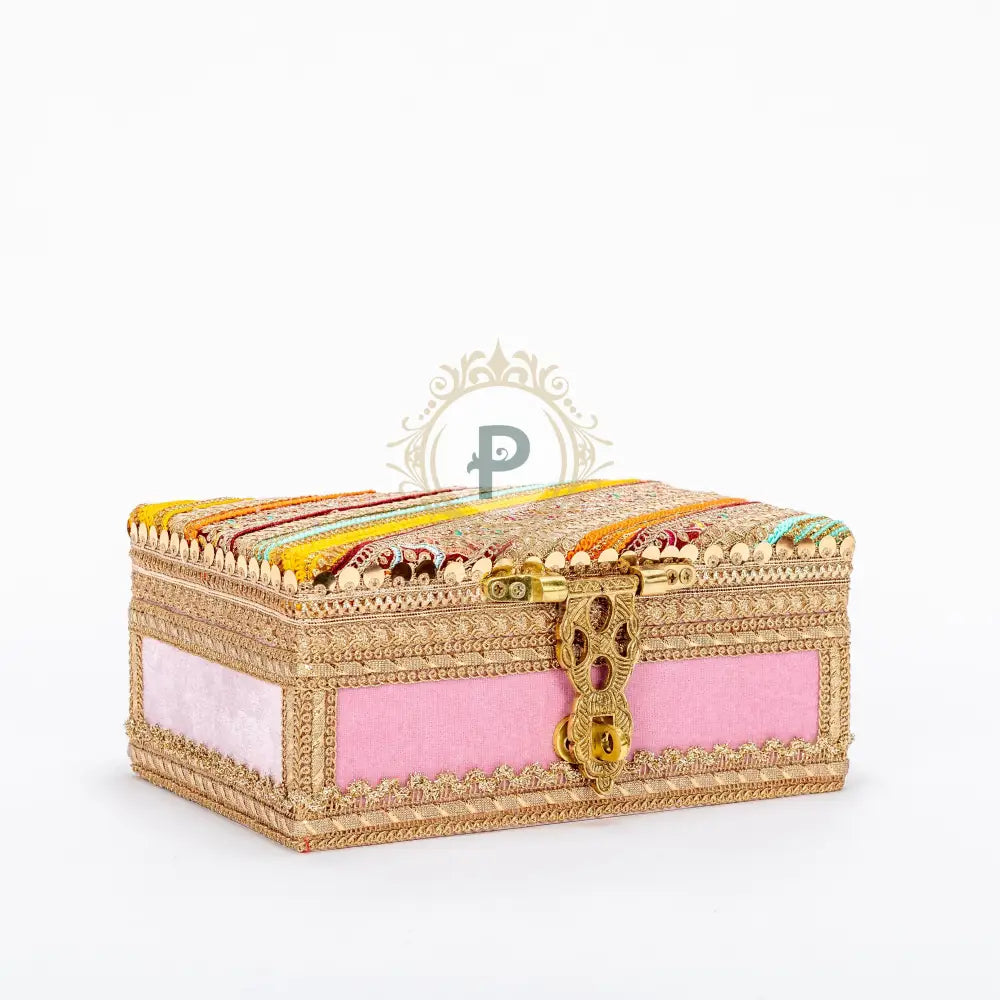 Pastel Pink Satrangi Kaleera Box