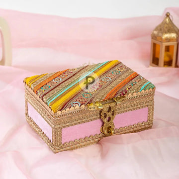 Pastel Pink Satrangi Kaleera Box