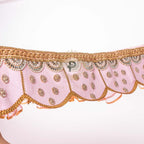 Bridal Chadar With Mirror Work