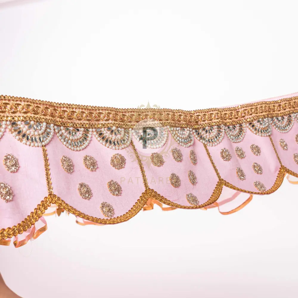 Bridal Chadar With Mirror Work