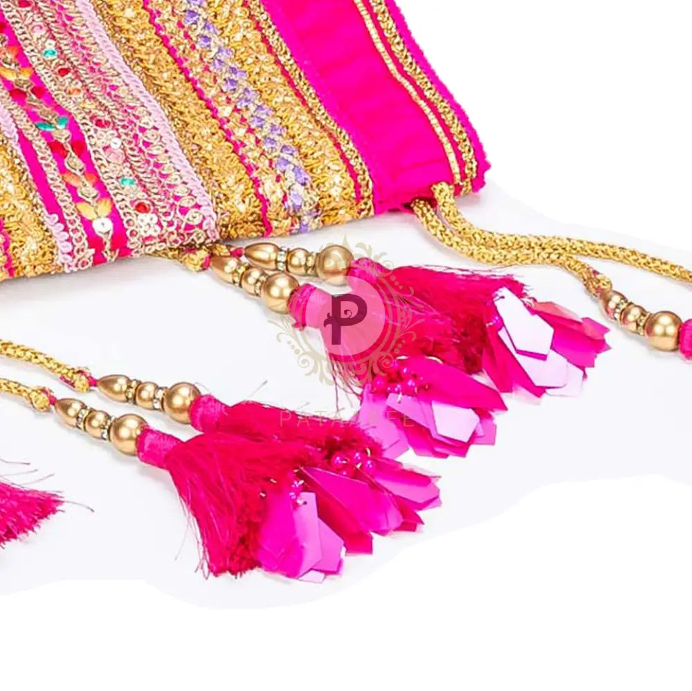 Pink Satrangi Chura Cover Pair
