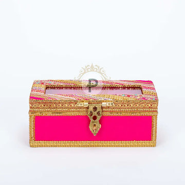 Pink Satrangi Full Chura Box