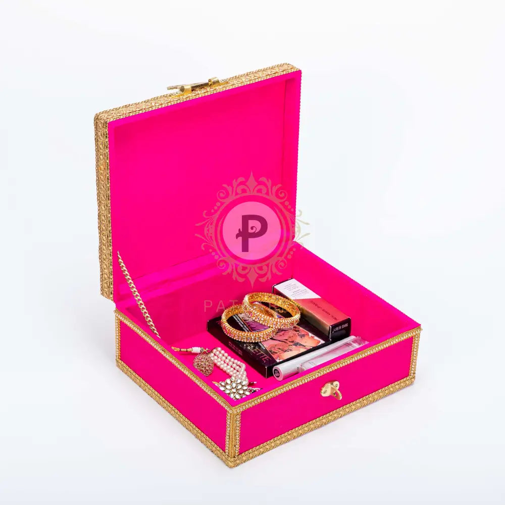 Pink Satrangi Mini Trousseau Box