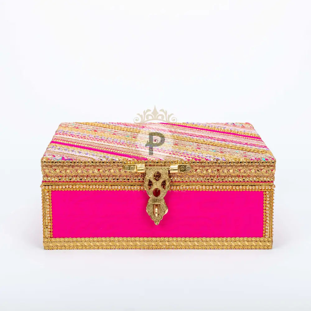 Pink Satrangi Mini Trousseau Box