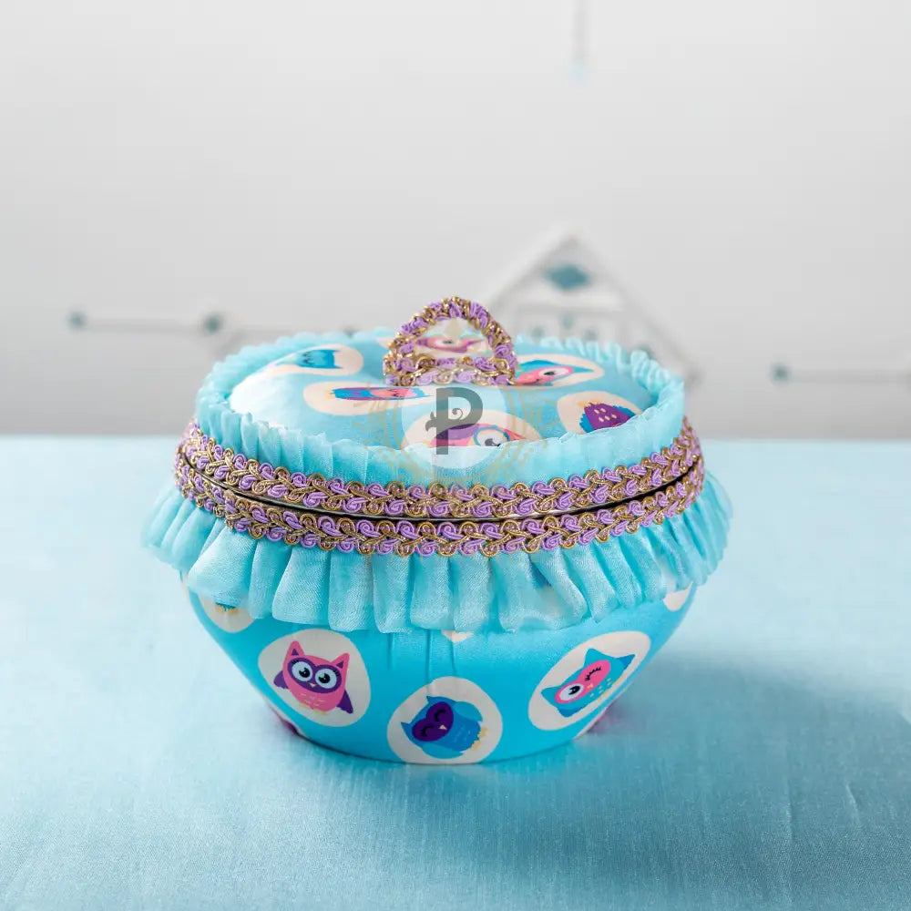 Poppet Blue Ladoo Box 1 kg Ladoo Box