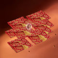 Red Brocade Shagun Envelope – Set of 20 Envelope