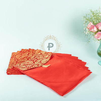 Red Brocade Suit Cover
