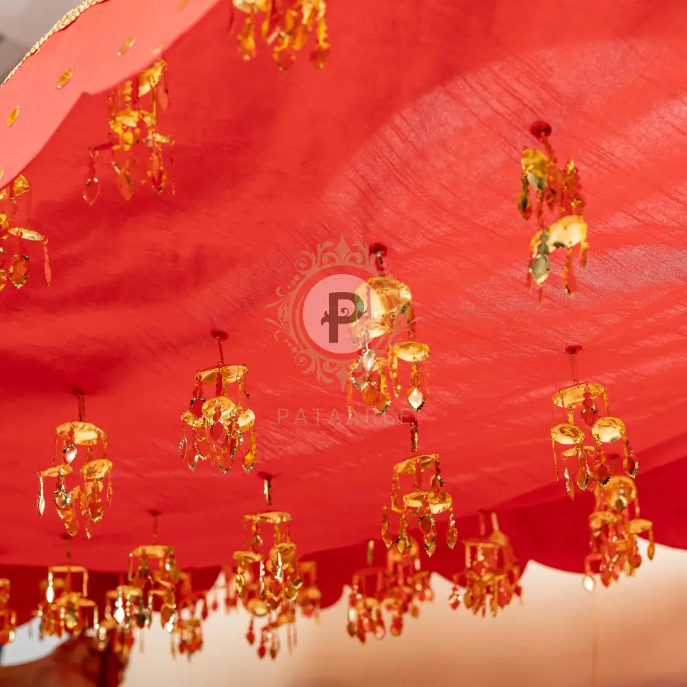 Red Haldi Chadar