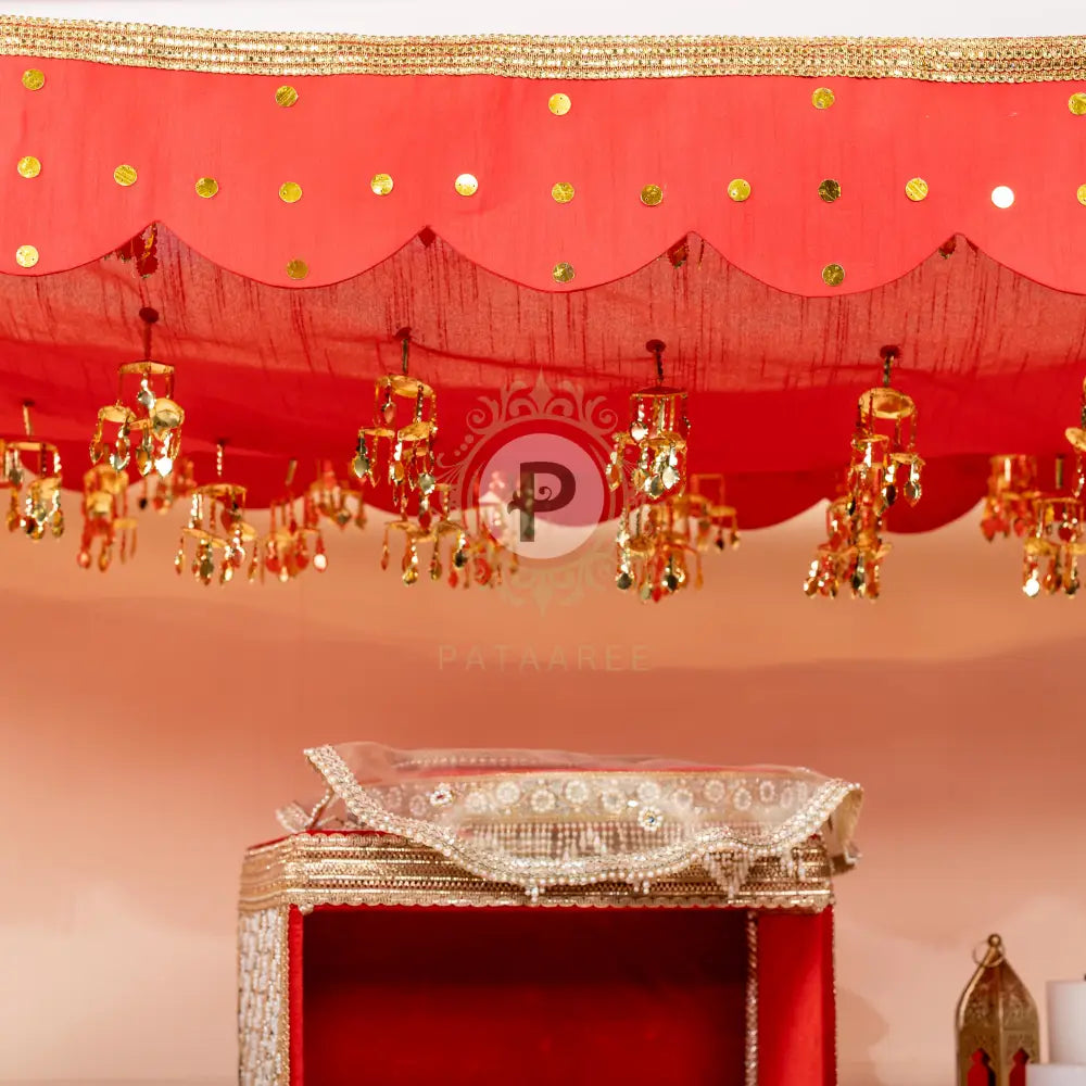 Red Haldi Chadar