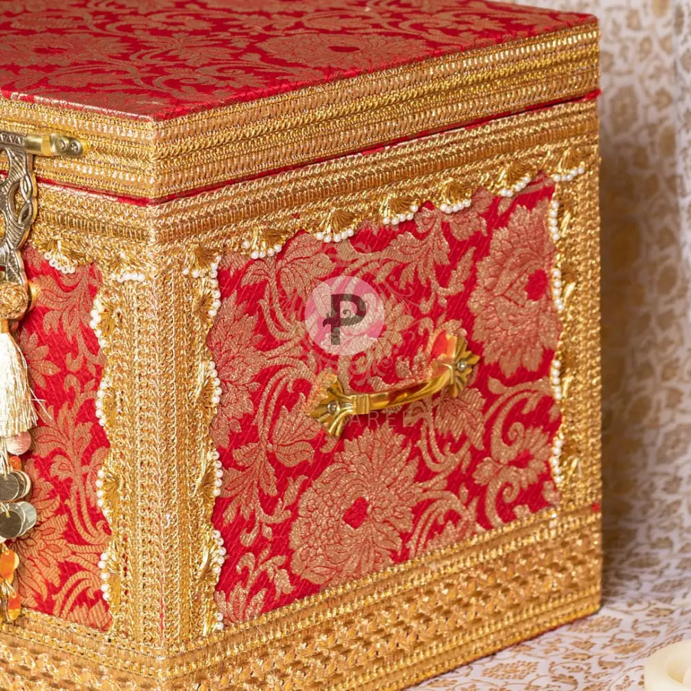 Red Trousseau Trunk