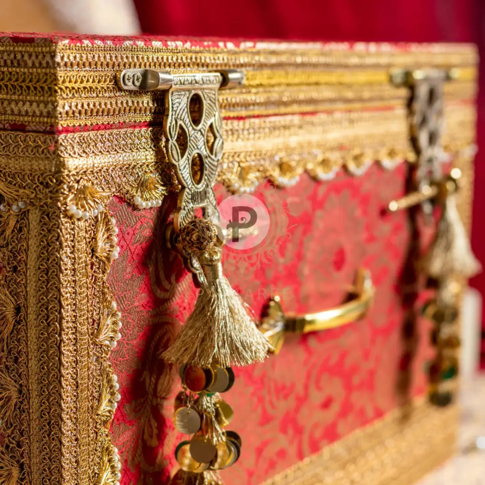 Red Trousseau Trunk