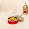 Zehra Red Ladoo Box – Small Ladoo Box