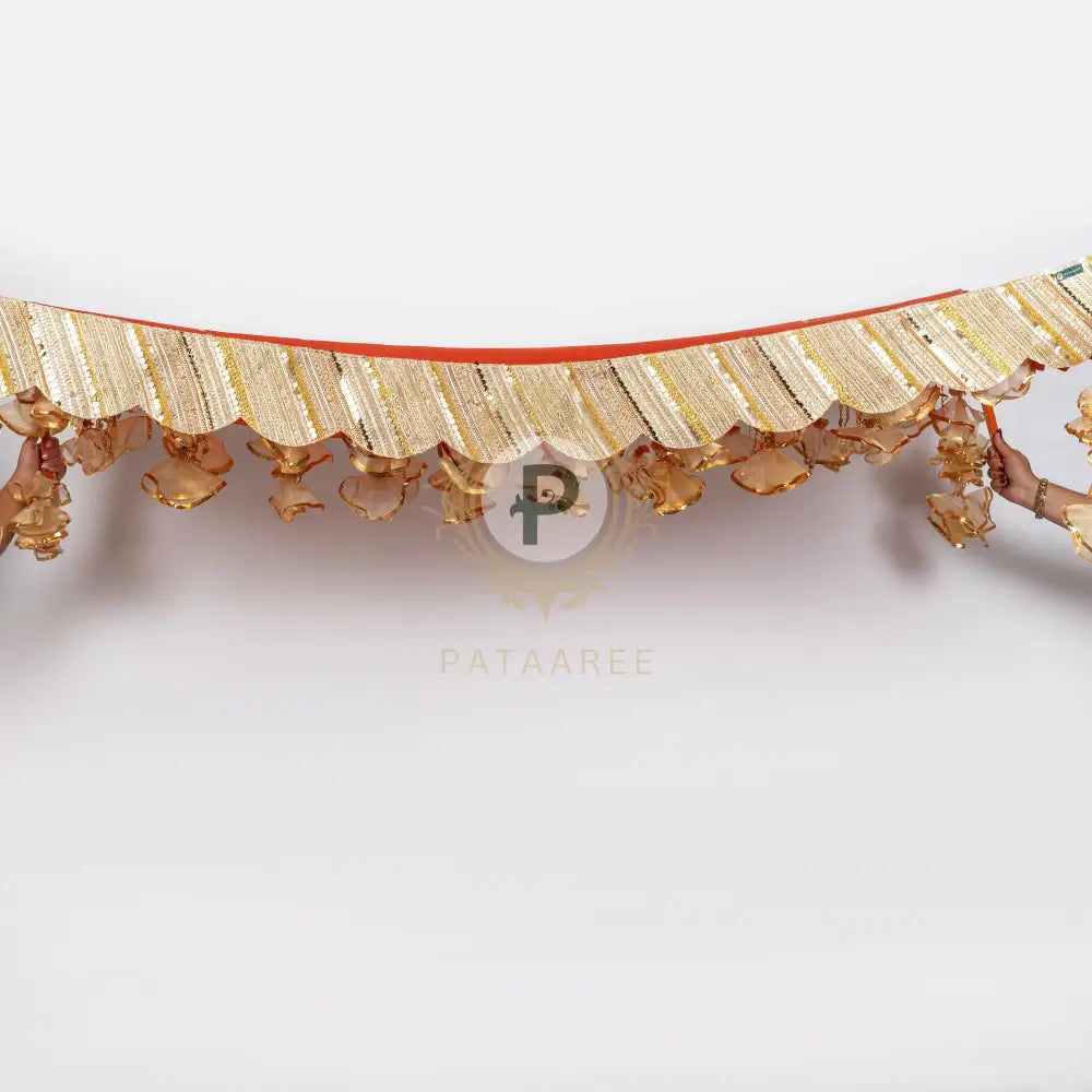 Rust Orange Satrangi Chadar Bridal Chadar