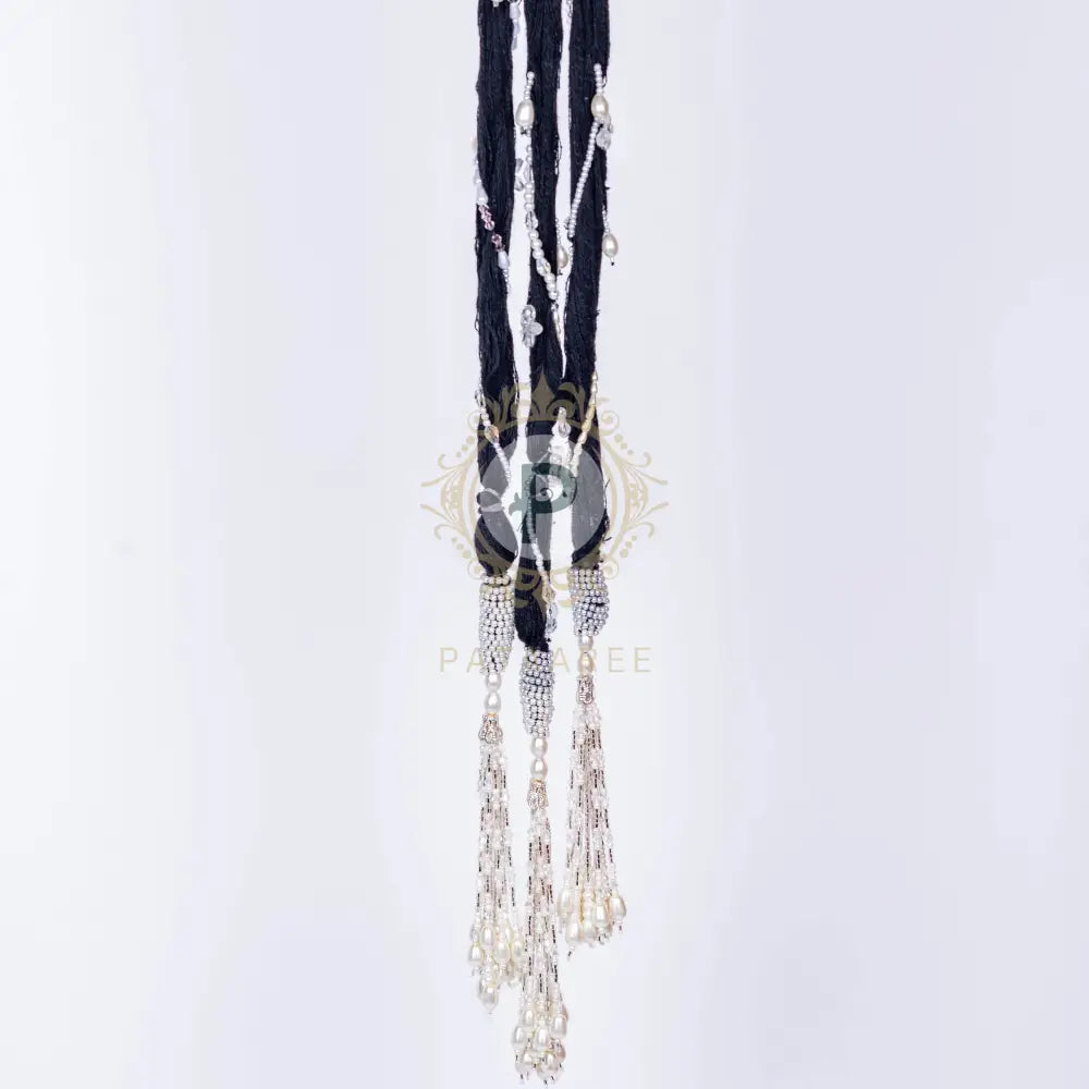 Silma Sitara (Black And White) Bridal Accessory