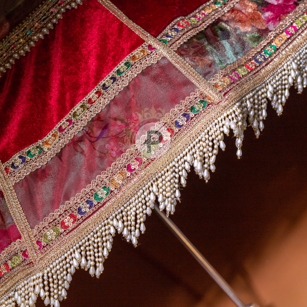 Surkh Bridal Entry Umbrella Wedding Umbrella