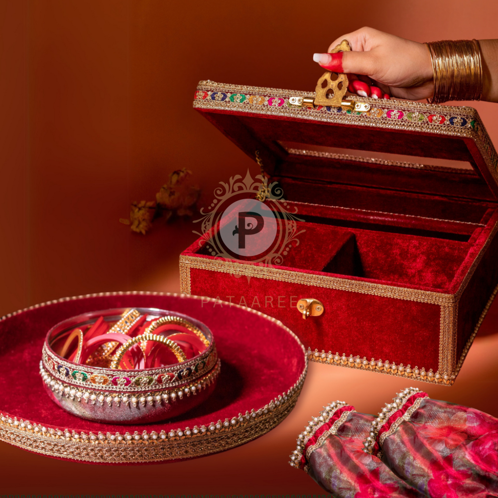 Surkh Chura Ceremony Set - Double Saver Chura Ceremony Set