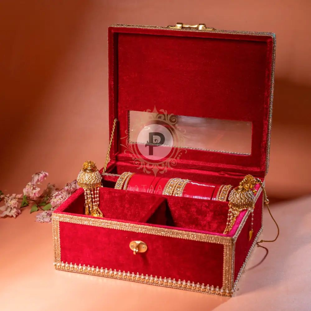 Surkh Chura Ceremony Set - Double Saver Chura Ceremony Set