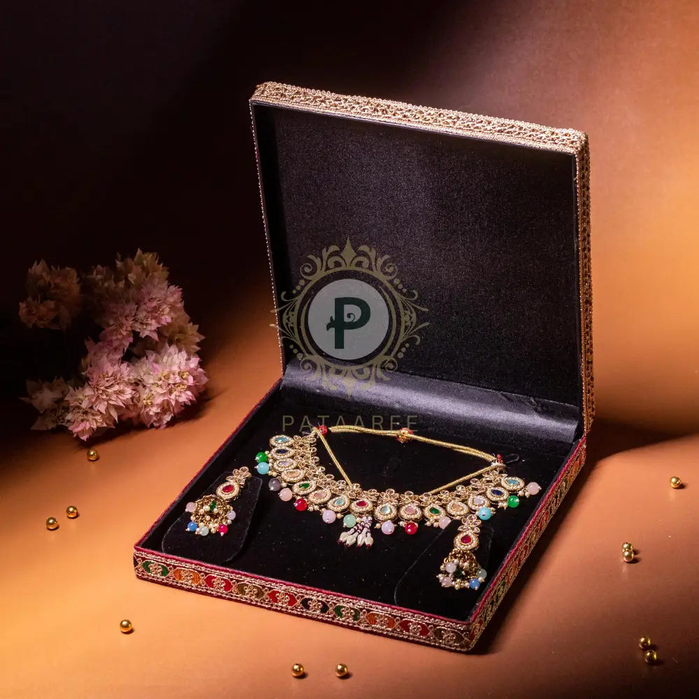 Surkh Jewellery Box Necklace Box