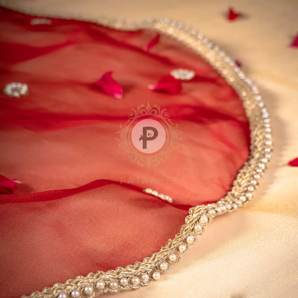 Surkh Teej Set Teej Set