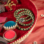 Surkh Teej Set Teej Set