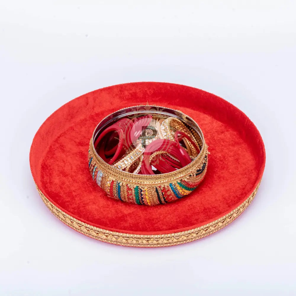 Satrangi Thaal With Chura Bowl