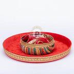 Satrangi Thaal With Chura Bowl