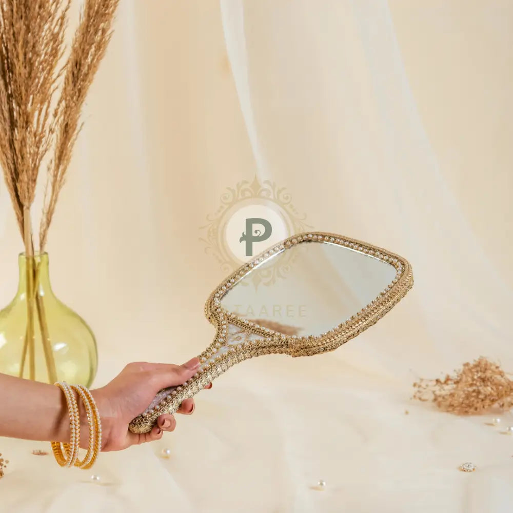 Zehra Big Hand Mirror