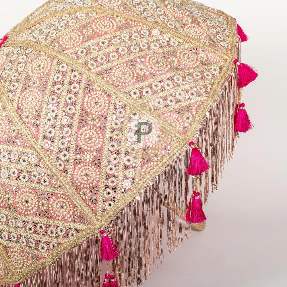 Zehra Bridal Entry Umbrella With Tassels