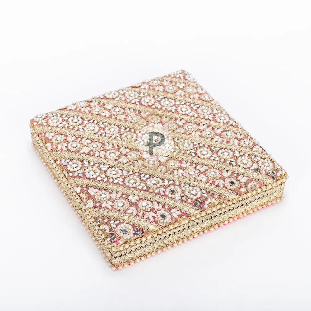 Zehra Jewellery Box Hot Pink
