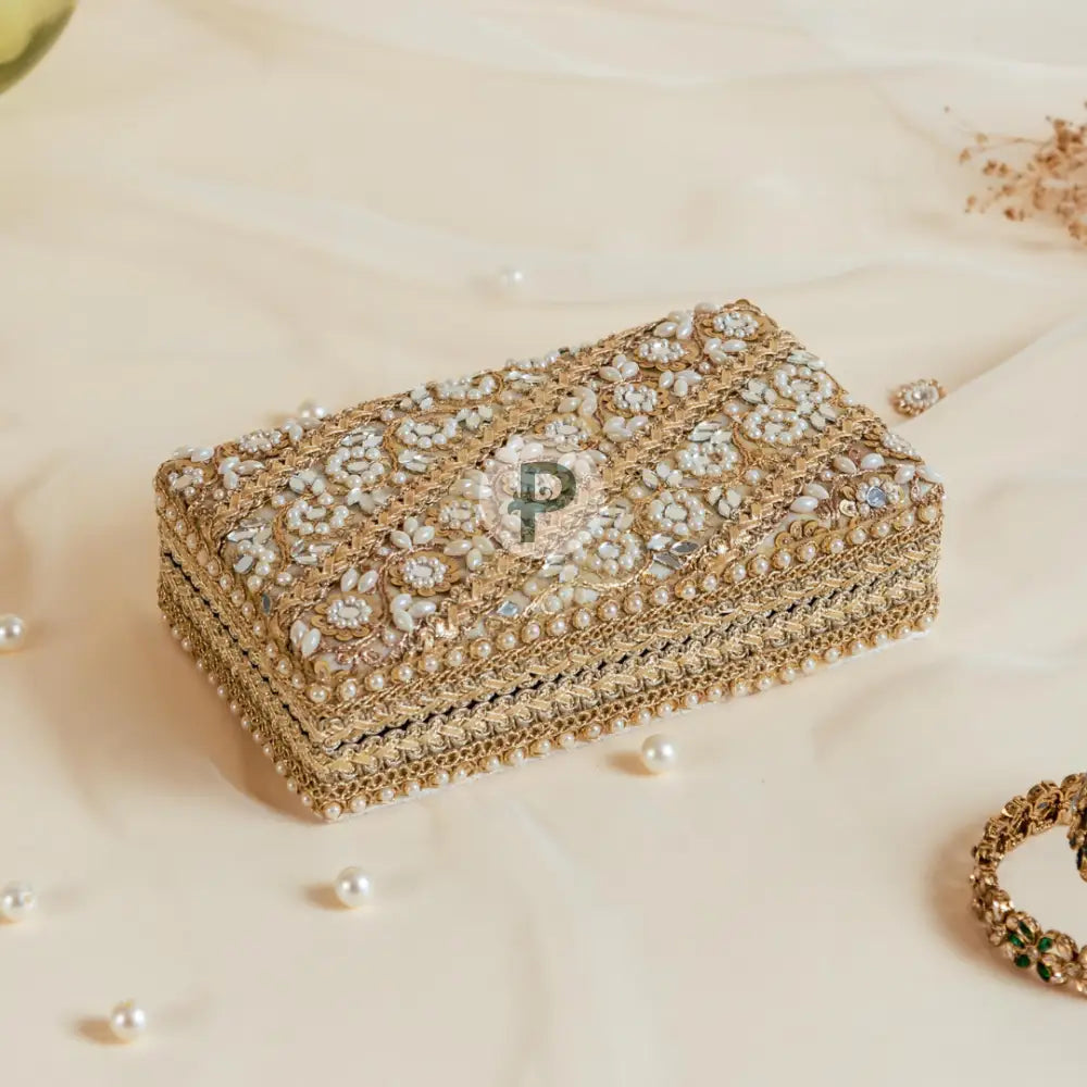Zehra Double Kada Box Ivory