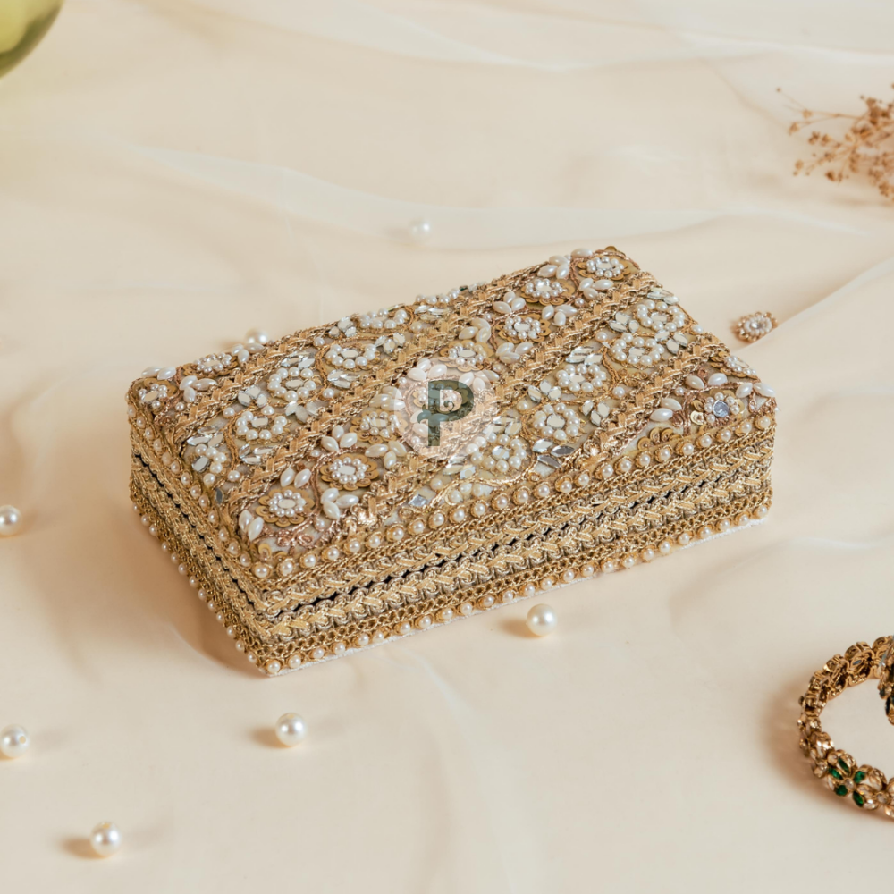 Zehra Double Kada Box Ivory