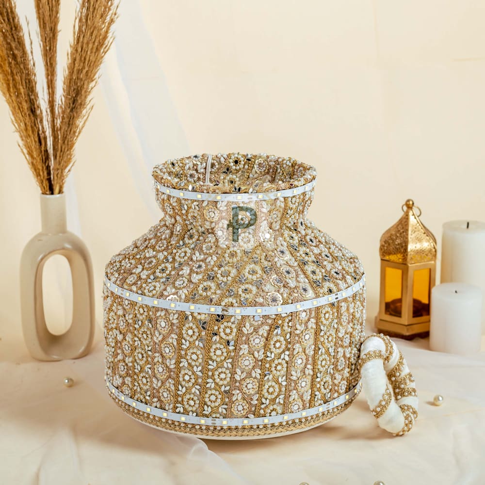 Zehra Ivory Jaago Set - Double Saver Jaago Set