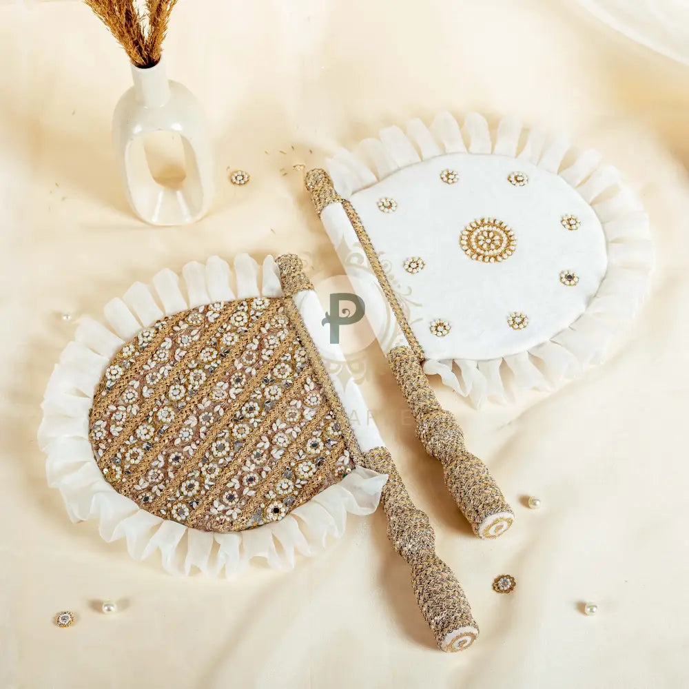 Zehra Ivory Jaago Set - Double Saver Jaago Set