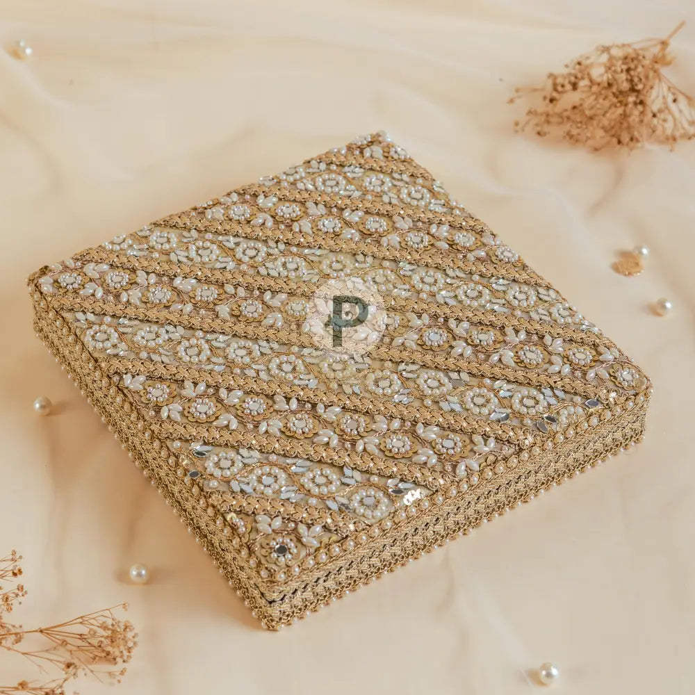 Zehra Jewellery Box Ivory