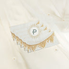 Zehra Ivory Shagun Envelope – Set of 5 Envelope