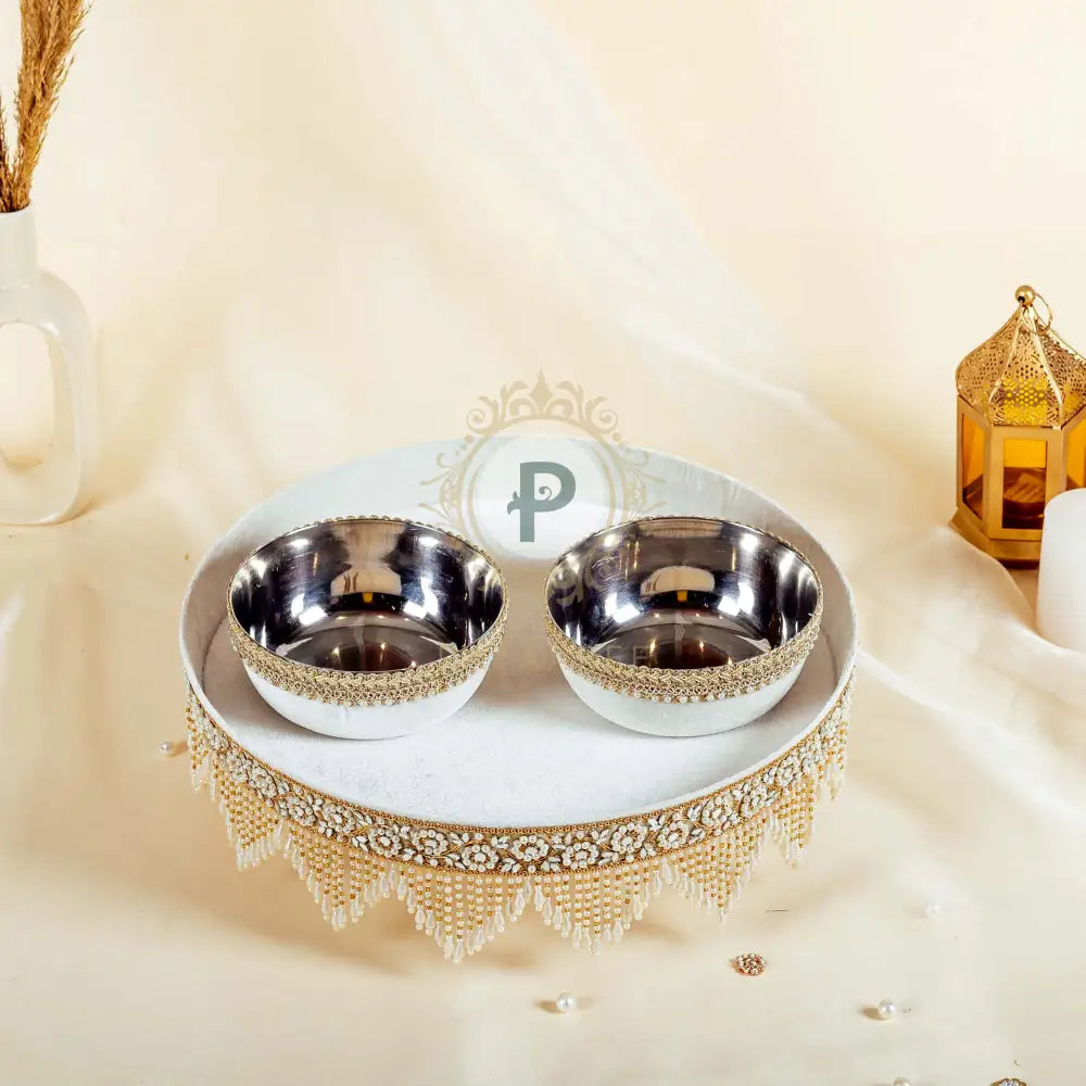 Zehra Thaal With 2 Bowls And Cover