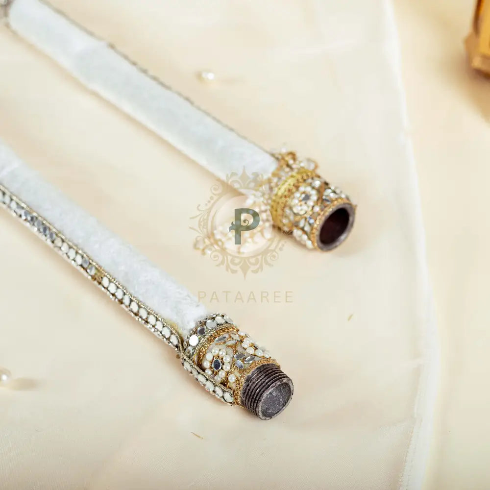 Zehra Long Danda With Ghungroo (For Brass Matka)