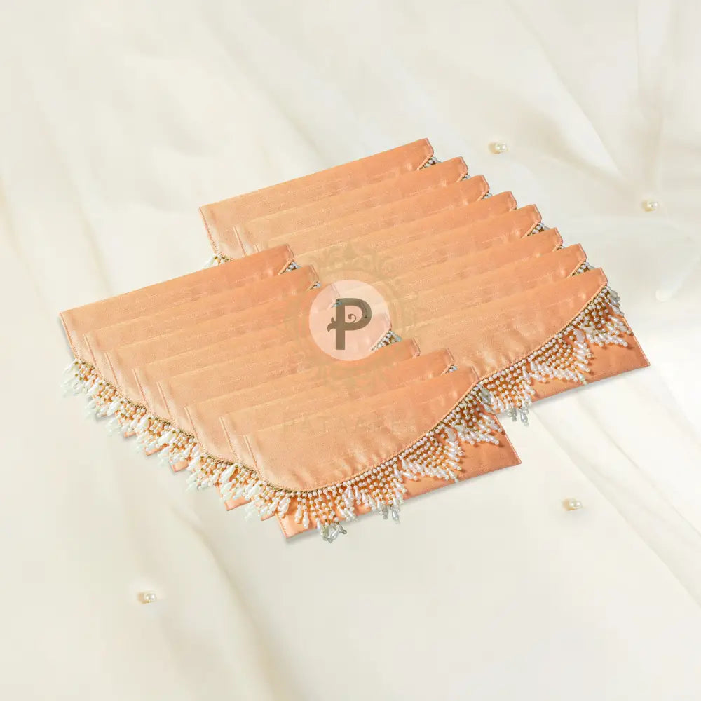 Zehra Peach Shagun Envelope – Set of 20 Envelope